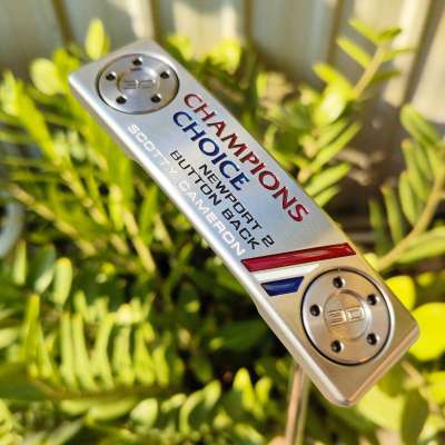 PUTTER TITLEIST LIMITED EDITION SCOTTY CAMERON CHAMPIONS CHOICE NEWPORT 2 BUTTON BACK 35 นิ้ว Profile Picture